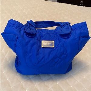 Marc jacobs blue Nylon blue tote bag